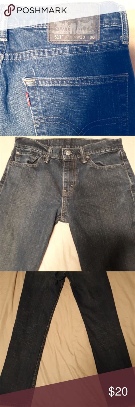 Levis 511 Denim Jeans S40196 For Men Size 30x30 Selling A Pair Of Levis