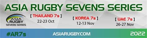 Korea Women S S Asia Rugby Sevens Series Asia Rugby