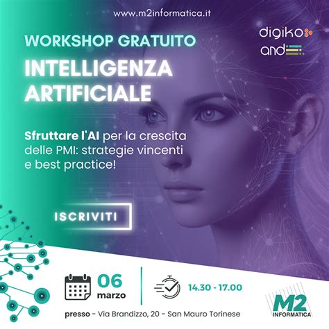 Workshop Gratuito Sfruttare L AI Per La Crescita Delle PMI Strategie