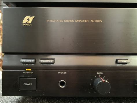 Sansui AU X301i Stereo Integrated Amplifier TU X301 Stereo Tuner