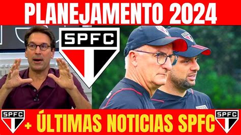 SPFC HOJE DIRETO DO CT PLANEJAMENTO 2024 LUCAS MOURA DE VOLTA