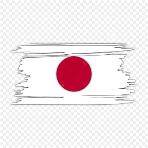 Japan Brush Vector Hd Images National Flag Of Japan Vector Brush