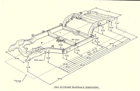 64 Frame Dimensions Corvetteforum Chevrolet Corvette Forum Discussion