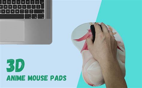 Genshin Impact Yae Miko Anime Mouse Pads Boob Oppai Gaming 3d Mousepads With Wrist