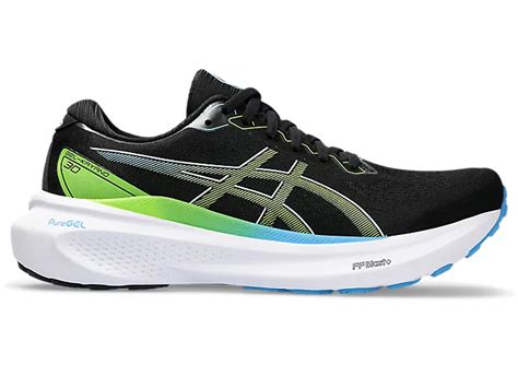 Gel Kayano 30 Men Blackelectric Lime Mens Running Shoes Asics United States