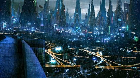 Future City Skyline