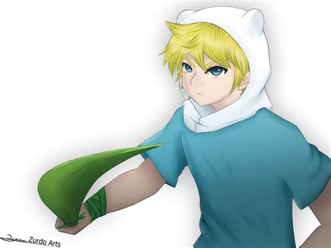 Adventure Time - Finn in anime style (Fan art) by Zurdo-Arts on DeviantArt