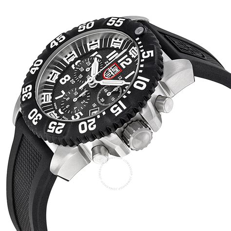 Luminox Navy Seal Colormark Chronograph Black Dial Stainless Steel Men