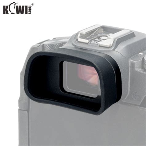 Kiwifotos Long Camera Eyecup For Canon EOS RP R8 Extended Length Soft