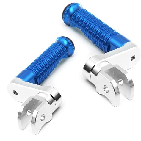 Mpro Inch Riser Blue Front Foot Pegs For Kawasaki Er N