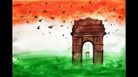 India Gate Painting