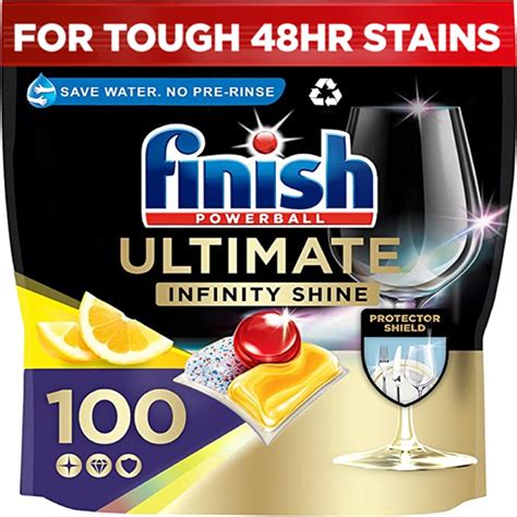 Buy Finish Ultimate Infinity Shine Dishwasher S Bulk Scent Lemon