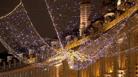 Light Angels At Regent Street London For Christmas Time LONDON