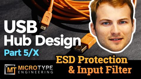 Usb Hub Design Part 5 Esd Protection And Input Filter Youtube