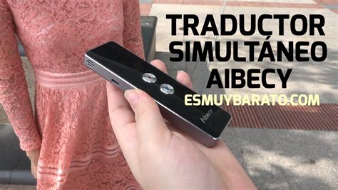 Review Del Traductor Simult Neo Aibecy Para Idiomas En Tiempo Real