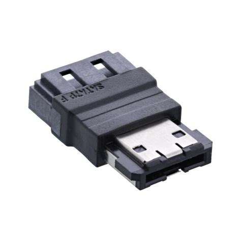 Inline® Esata Auf Sata Adapter Esata Stecker An Sata Buchse