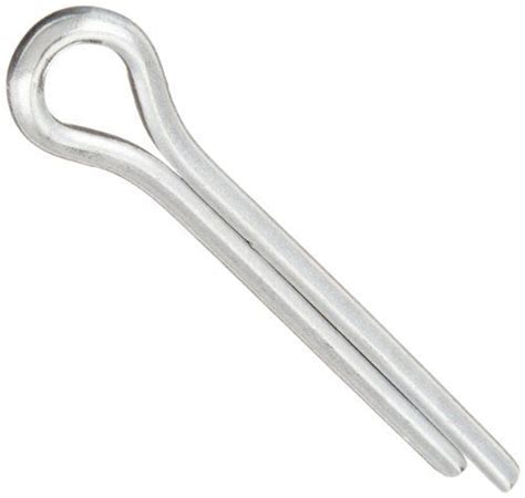 Steel Cotter Pin Zinc Plated Finish Meets ASME B18 8 1 1 4 Diameter