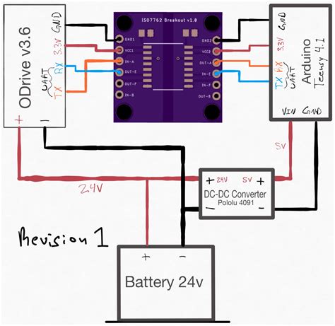 Ots Opto Isolator For Uart Ground Loop Support Odrive Community