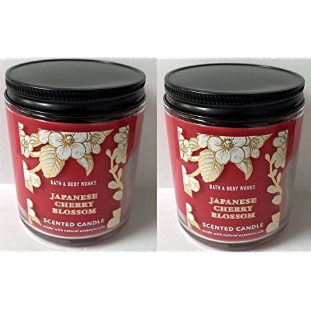 Amazon Bath And Body Works Japanese Cherry Blossom Wick Candle