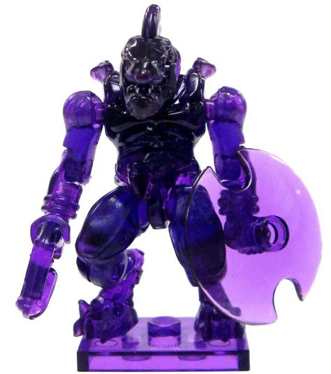 Mega Bloks Halo Mystery Pack Alpha Jackal 2 Minifigure Trans Purple Loose Toywiz