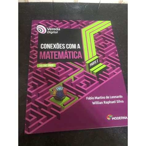 livro conexões coma matemática vereda digital 1 medio Shopee Brasil