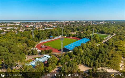 Endless Beach of Liepaja | 360° aerial panorama - LATVIA INSIDE VR - Discover Latvia in virtual ...