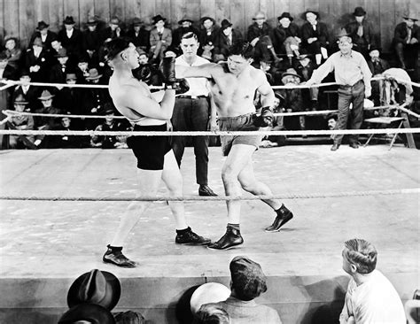 1920 1925 Boxer Jack Dempsey In The Ring Vintage Old Photo Etsy