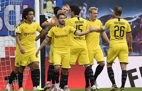 Haaland goals secure Bundesliga runner-up spot for Dortmund