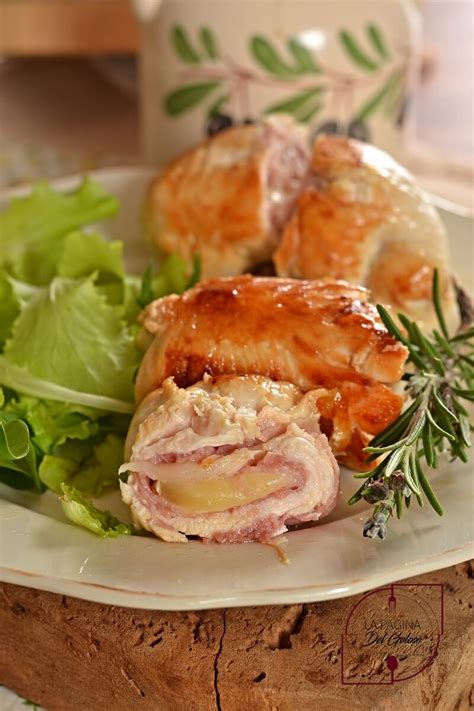 Involtini Di Pollo Con Prosciutto E Formaggio