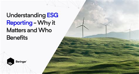 Understanding Esg Reporting Why It Matters And Who Benefits Beringar