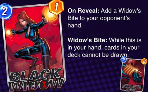 The Best Black Widow Decks Synergies In Marvel Snap Allclash