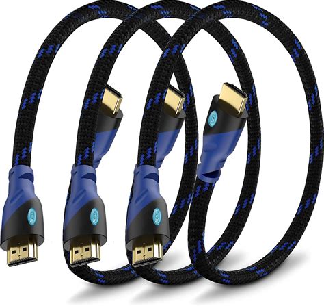 Aurum Ultra Series High Speed HDMI Cable With Ethernet 3 Pack 1 5