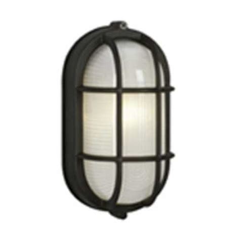 Marine Oval Bulkhead Outdoor Wall Light 305014bk Destination Lighting