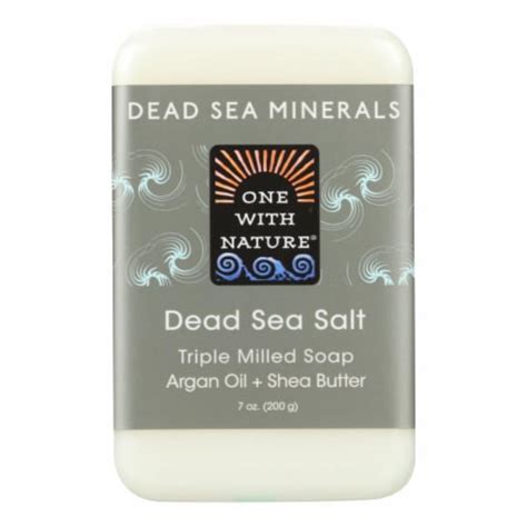 One With Nature Dead Sea Mineral Dead Sea Salt Soap 7 Oz 1 Box 7 Oz Fred Meyer