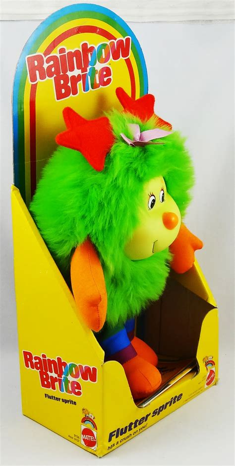 Rainbow Brite Mattel Doll Flutter Sprite Box Usa