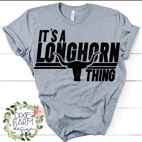 Texas Longhorn Thing Mascot Shirt Svg Unlimited Visualization Effects