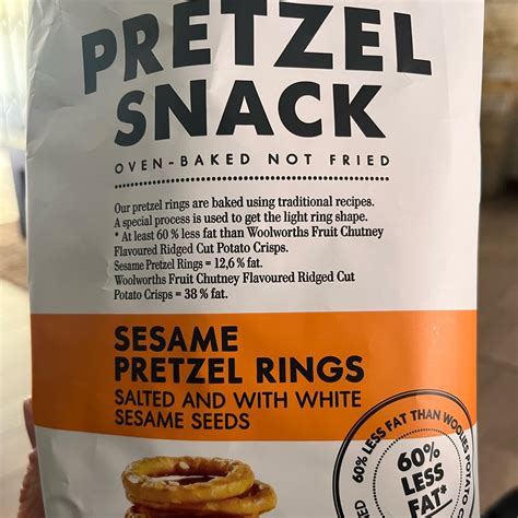 Woolworths Pretzel Snack sesame pretzel rings Reviews | abillion