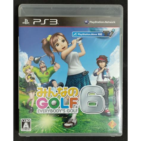 Minna no Golf 6 Hot Shots Golf World Invitational แผนแท PS3 มอสอง