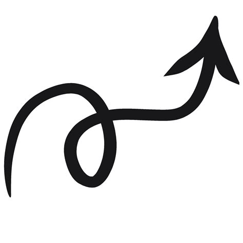 Hand Drawn Arrow Clipart Transparent Background 15088978 Png