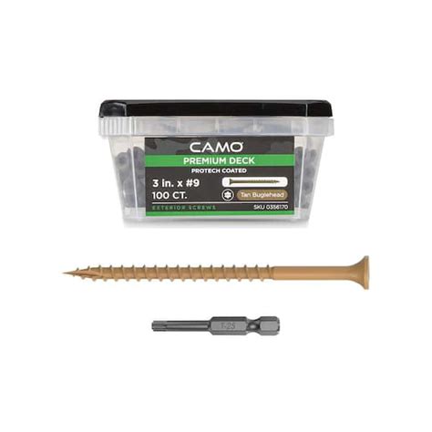 Have A Question About Camo 3 In 9 Tan Star Drive Exterior Bugle Head