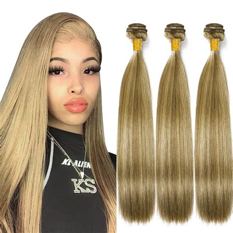 Ombre Bundles Human Hair P27613 Straight Hair Extensions