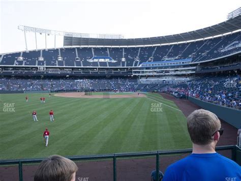 Kauffman Stadium Seating Chart And Seat Views Seatgeek