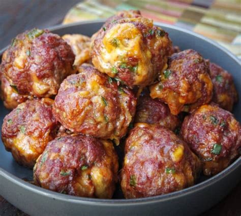 Easy To Make Grilled Texas Jalapeño Cheddar Meatballs