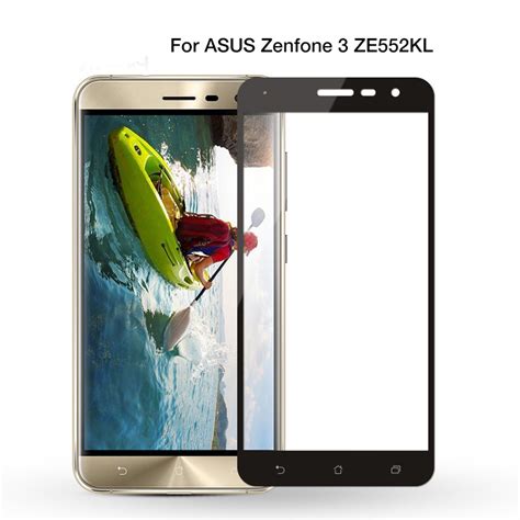 กระจกนรภยสาหรบเคสมอถอปองกนรอยสาหรบ Asus Zenfone 3 Max Zc 520