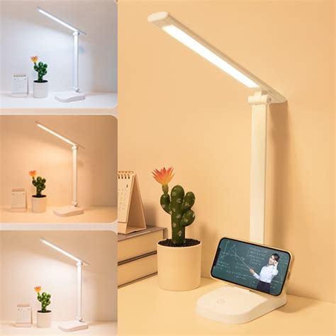 Ws Led Folding Desk Lamp Touch Dimming Bedside Lamp Colors