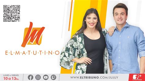 Mirá la MEJOR INFORMACIÓN de JUJUY en vivo El Matutino Jueves