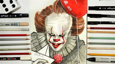 Drawing Pennywise Chapter Two Desenho Do IT A COISA YouTube