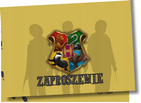 ZAPROSZENIA URODZINOWE HARRY POTTER 15x10cm 14344481649 Allegro Pl