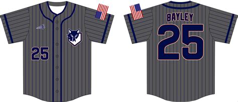 Pack Baseball Custom Pinstripe Baseball Jerseys