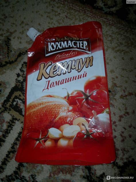 Кетчуп Кухмастер Домашний - «Обычный кетчуп» | отзывы